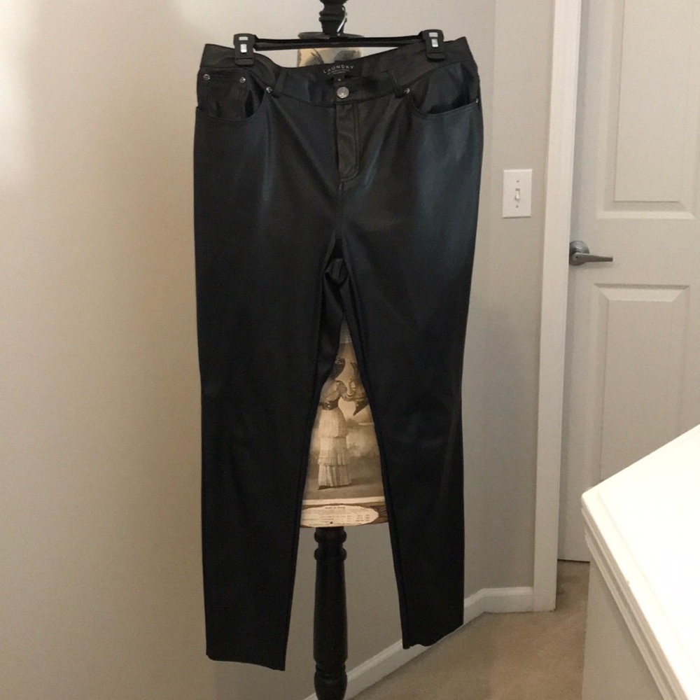 Foe leather pants